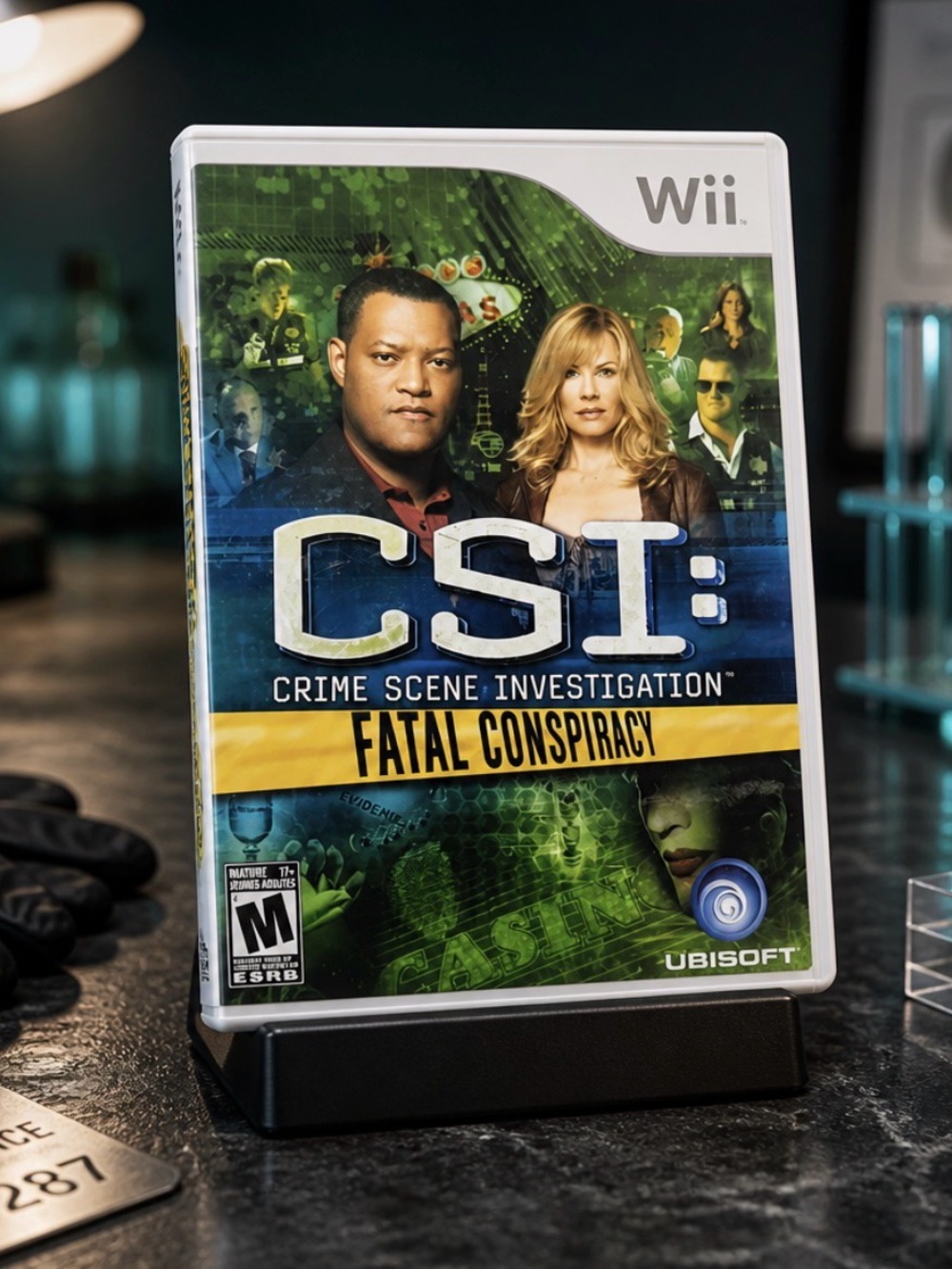 Wii CSI Crime Scene Investigation CD Game